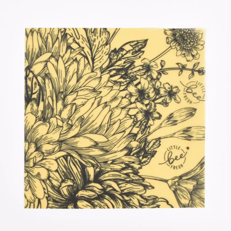 Aktuell Little bee Fresh Bio Bienenwachstuch Blumenwiesen-Motiv verschiedene Größen