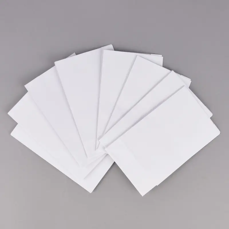 Creativ Company Papiertüte 10er Pack einfarbig weiß 9x17x6cm Echt