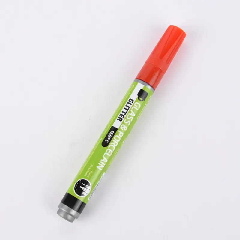Direkt Vom Hersteller Creativ Company Glas- und Porzellanmalstift Strichstärke 2-4mm rot Glitter halbdeckend