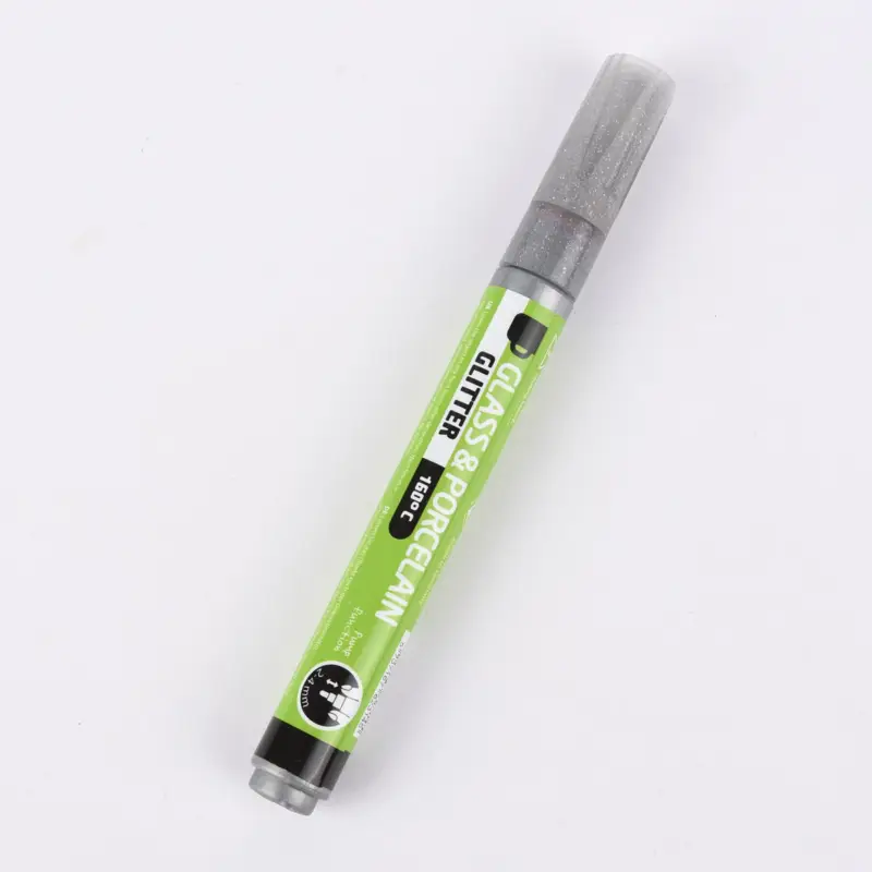 Online Kaufen Creativ Company Glas- und Porzellanmalstift Strichstärke 2-4mm grau Glitter halbdeckend