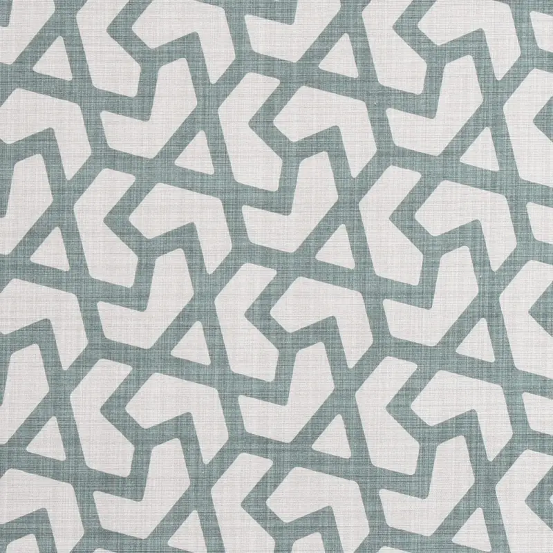 Neue Kollektion Gardinenstoff Dekostoff Jacquard Digitaldruck Linien Grafik beige blau 1,4m Breite