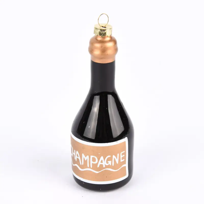 Neu Im Sortiment Sass & Belle Dekohänger Champagner Flasche 21cm