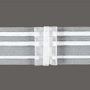Jetzt Bestellen Gerster Faltenband Gardinenband 3er Falte transparent mit Zugverhältnis 1:2,5 in 50mm breit