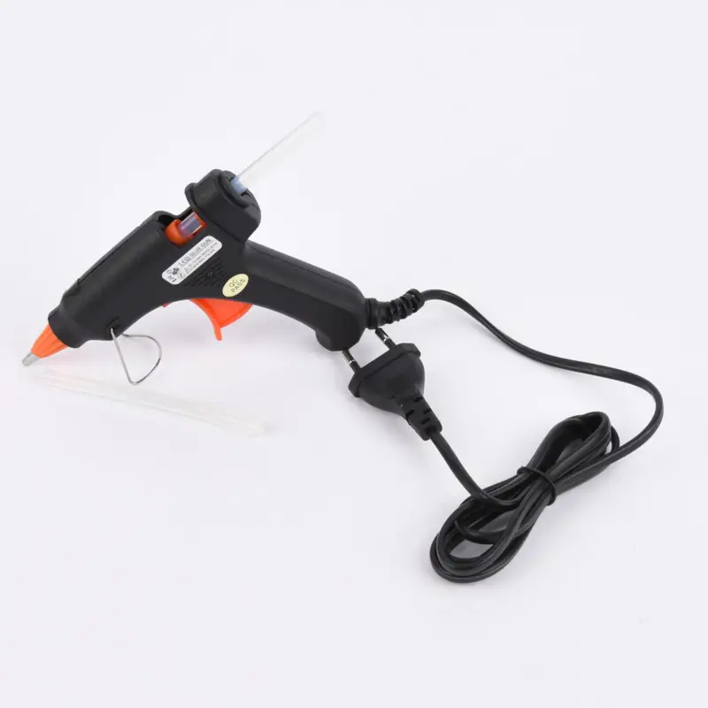 Creativ Company Kleine Klebepistole Niedrigtemperatur mit 2 Klebesticks 13cm Abverkauf