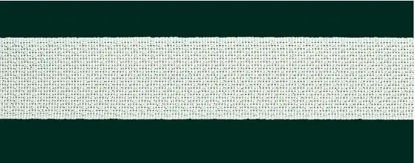Pilzband Klettband Gardinenband weiß zum Aufnähen Breite 20mm Zertifiziert