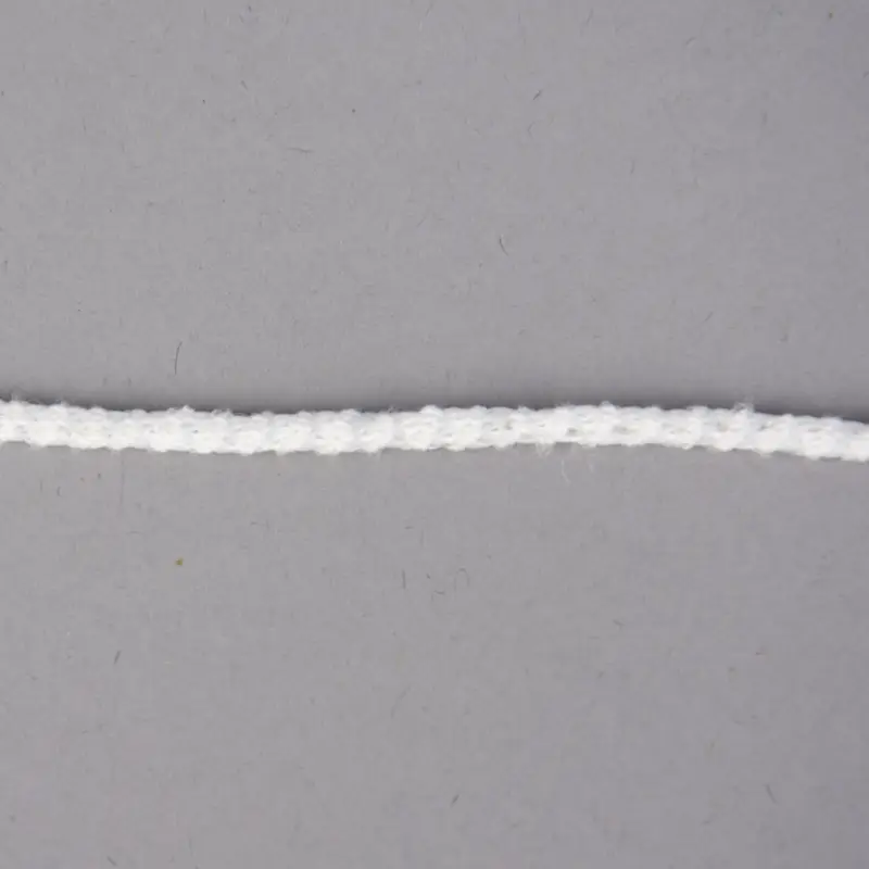 Elastische Rundschnur Gummiband weiß 70°C waschbar Durchmesser ca. 2,5mm Markenware