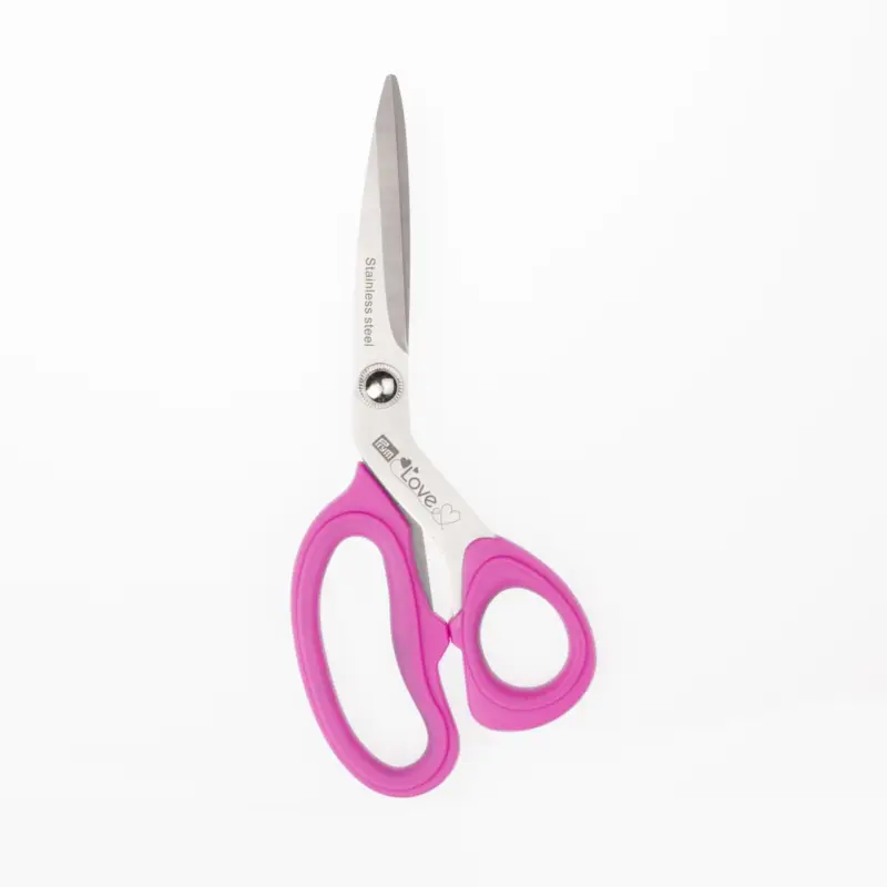 Highlight Prym Love Stoffschere Micro Serration pink 21cm