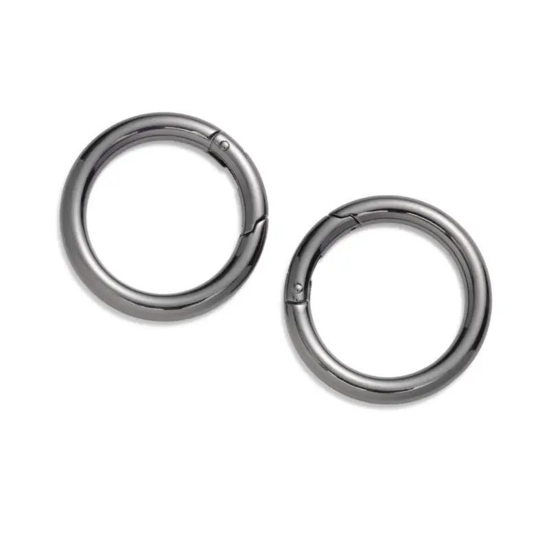Preiswert Prym Taschenringe gunmetal3,5cm