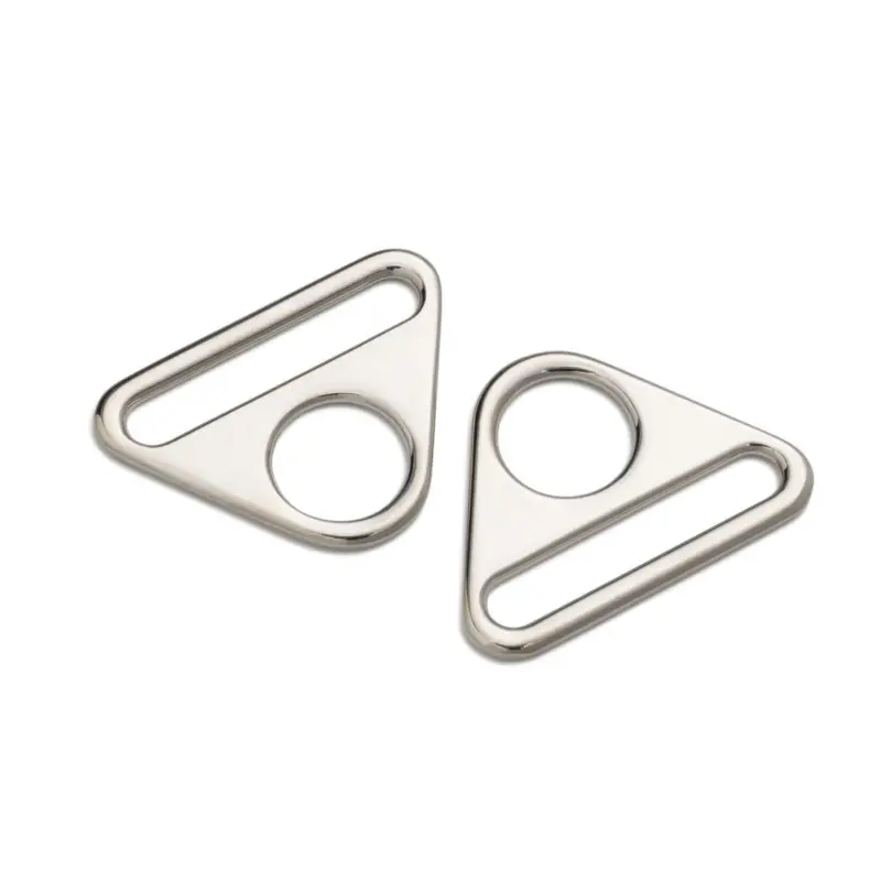 Bestseller Prym Triangel-Ringe mit Steg silberfarbig 40mm