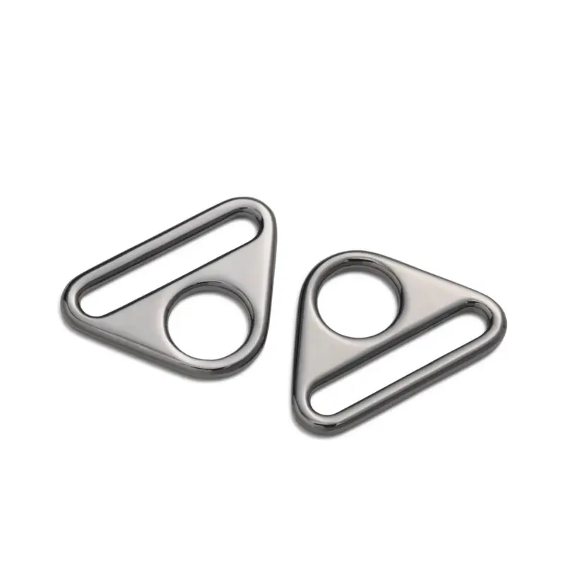 Ausverkauf Prym Triangel-Ringe mit Steg gunmetal 30mm