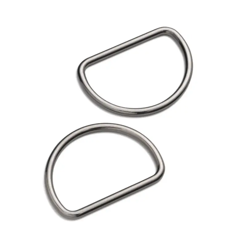 Prym Halbrundringe D-Ringe 40mm gunmetal 2 Stück Billig