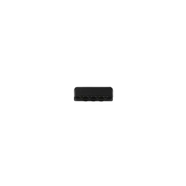 Garantierte Lieferung Endstücke für Gurtband Metall schwarz matt 25mm, 2Stk
