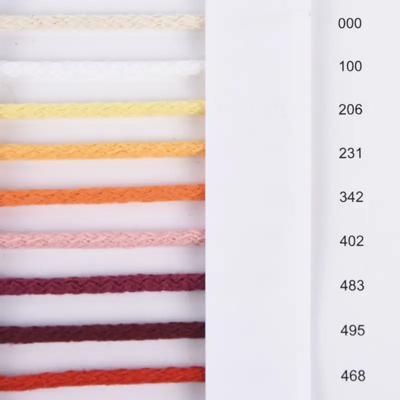 Kordel Baumwolle verschiedene Farben Breite 4mm Schnäppchen