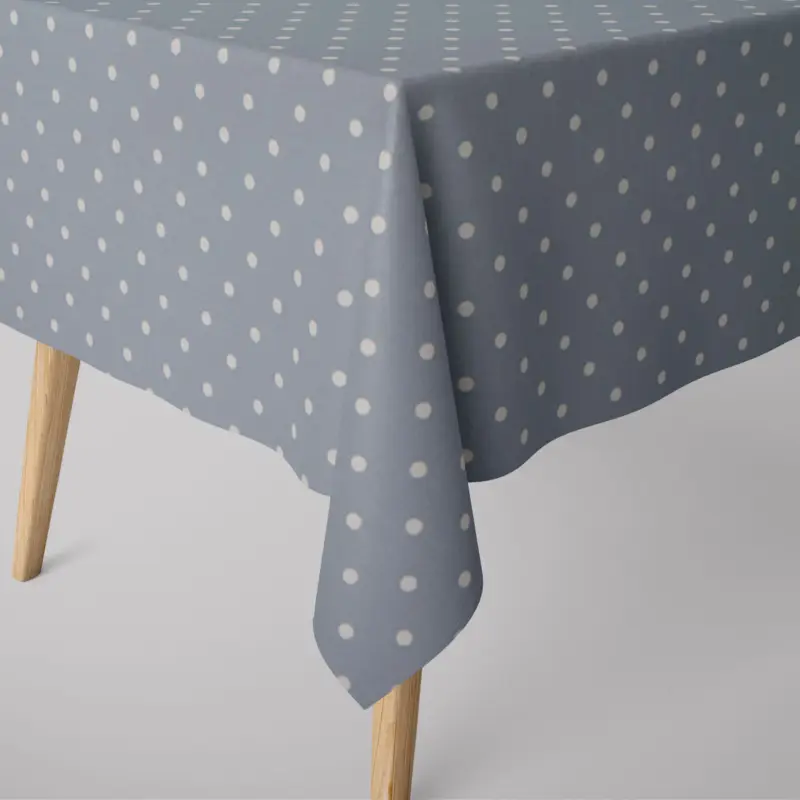 Top-Preis SCHÖNER LEBEN. Tischdecke Full Stop Punkte blau weiß verschiedene Größen
