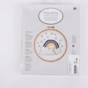Günstig Rico Design Stickpackung Regenbogen 15,5cm