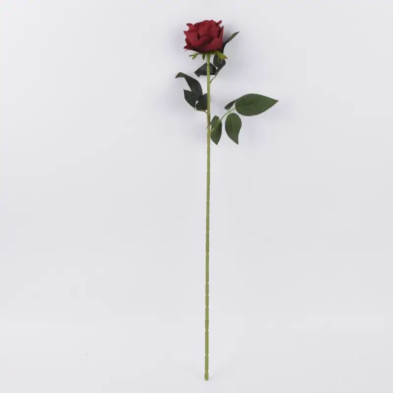 Sonderangebot Kunstblume Rose rot 75cm