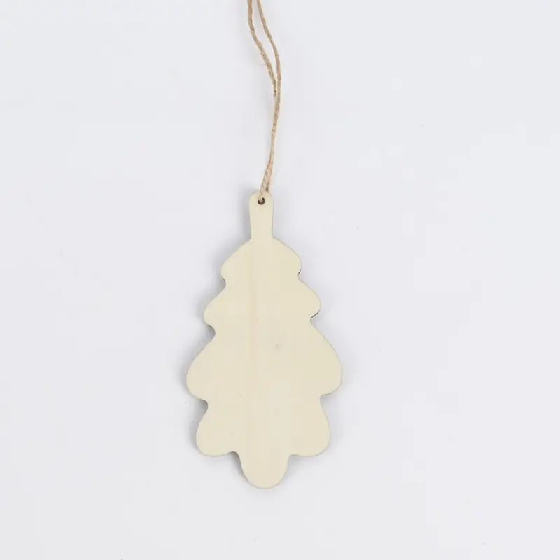 Jetzt Kaufen Rico Design Dekohänger Eichenblatt Holz natur 6x11,4cm