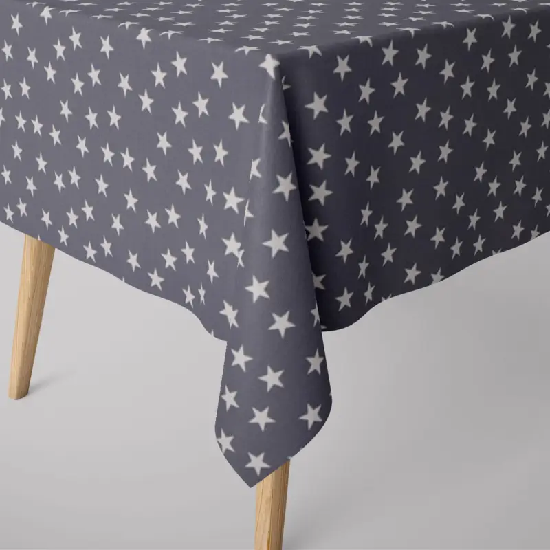 Top-Angebot SCHÖNER LEBEN. Tischdecke Little Star Twilight Sterne blau weiß verschiedene Größen