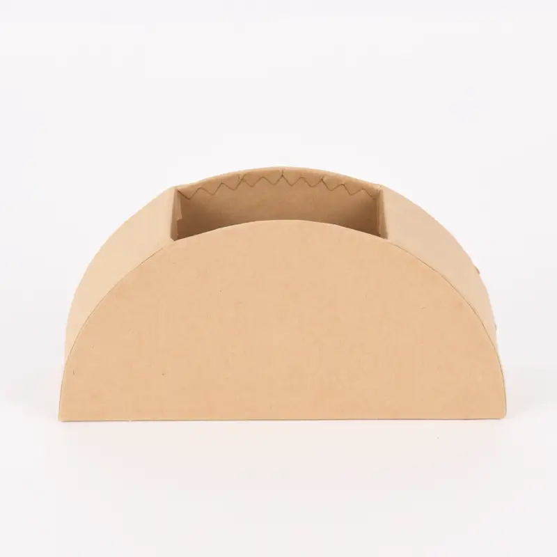 Rico Design Stiftehalter halbrund blanko natur 18x9x5cm Nur Für Kurze Zeit