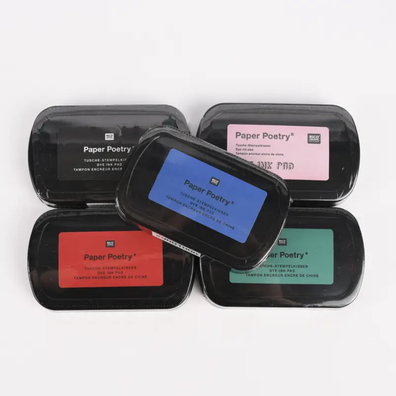 Preisreduziert Rico Design Paper Poetry Tusche-Stempelkissen div. Farben 10x6cm