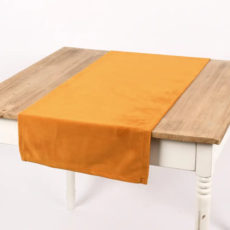 Jetzt Kaufen Magma Tischläufer Samt uni senf 40x145cm