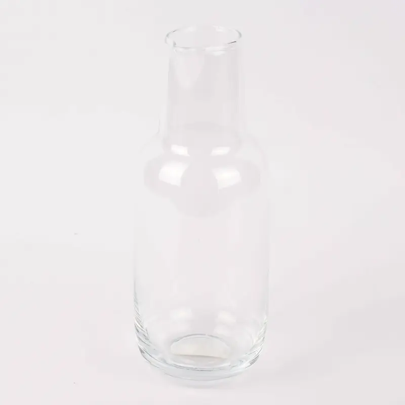 Neu Karaffe Glas farblos 27cm