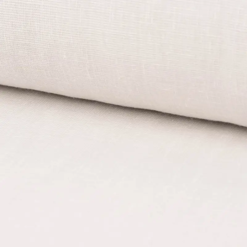 Leinen Gardinenstoff Meterware halbtransparente Leinengardine EASY LINEN uni natur 2,90m Höhe Saisonangebot