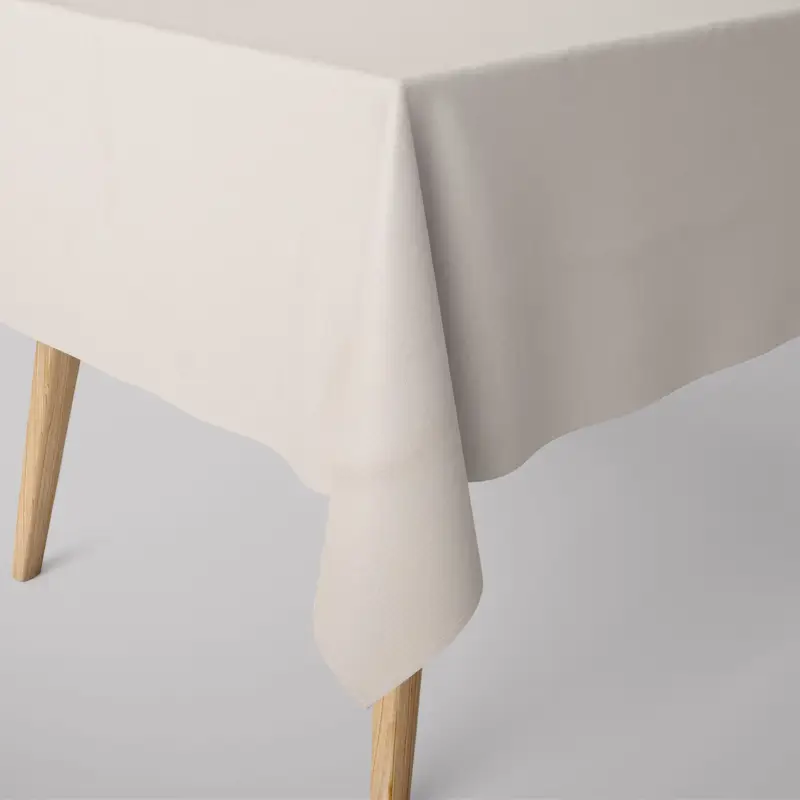Begrenztes Angebot SCHÖNER LEBEN. Tischdecke Waffelrelief Kästchenstruktur uni ecru verschiedene Größen