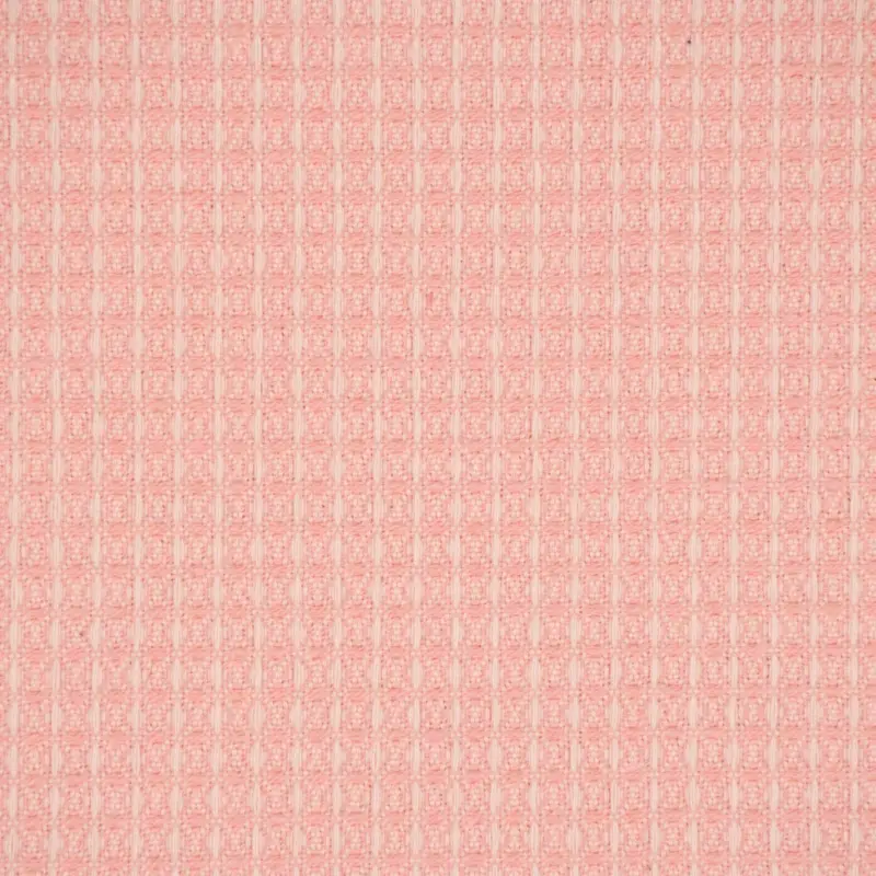 Super-Preis Dekostoff Waffelrelief Kästchenstruktur Honeycomb rosa 1,30m Breite