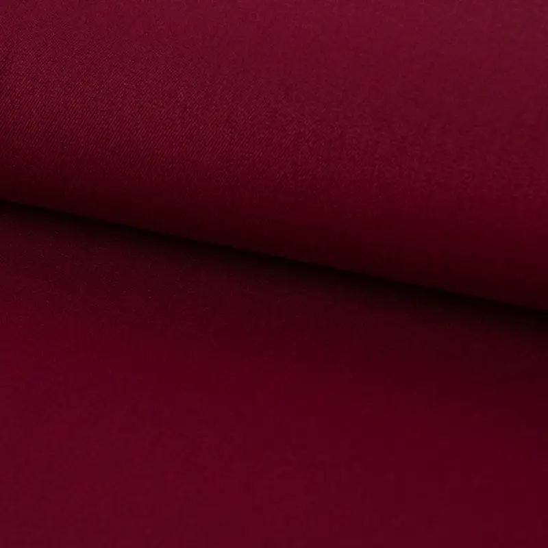 Bekleidungsstoff Twill Köper Gabardine Wool Touch extra weich einfarbig weinrot 1,45m Breite Sale