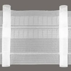 Gerster Faltenband Gardinenband 1er Falte volltransparent mit Zugverhältnis 1:2 in 90mm breit Solange Der Vorrat Reicht