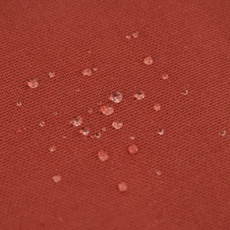 Top-Angebot Canvas Baumwollstoff Waterproof wasserabweisende Ausrüstung uni terracotta 1,40m Breite