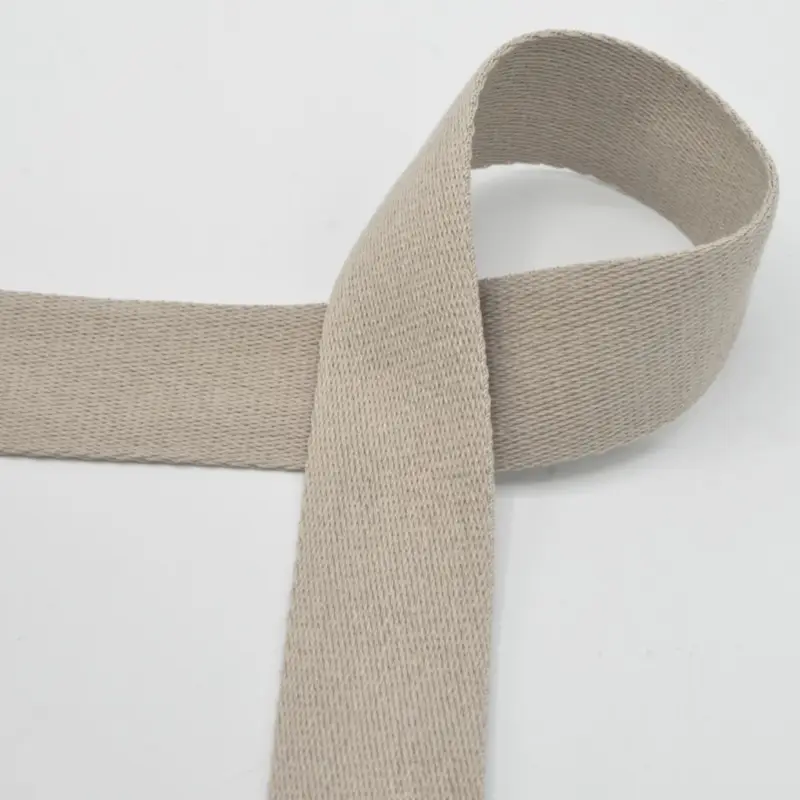 Gurtband weich sand Breite: 4cm Highlight