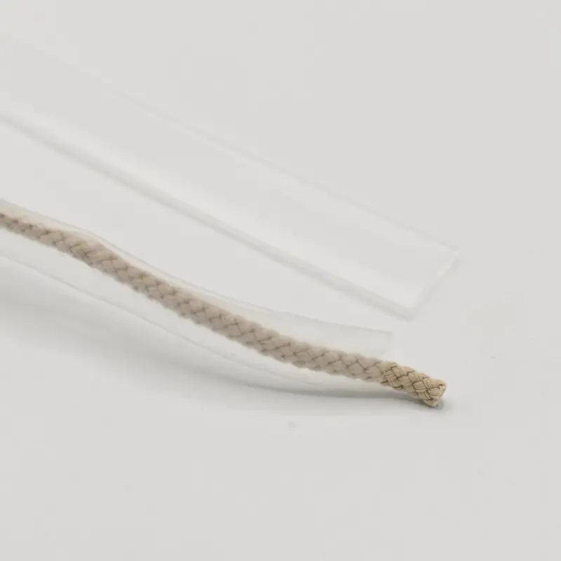 Schrumpfschlauch für Kordelenden transparent Breite: 24mm Direkt Vom Hersteller