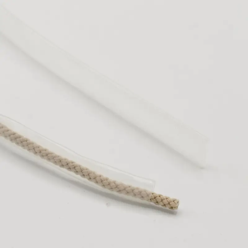 Schrumpfschlauch für Kordelenden transparent Breite: 20mm Knallerangebot