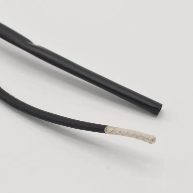 Schrumpfschlauch für Kordelenden schwarz Breite: 10mm 1 Meter Schnäppchen