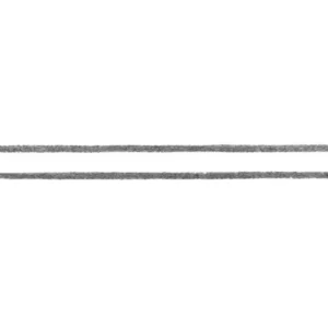 Nur Für Kurze Zeit Kordel Zierband dunkelgrau Breite: 3mm