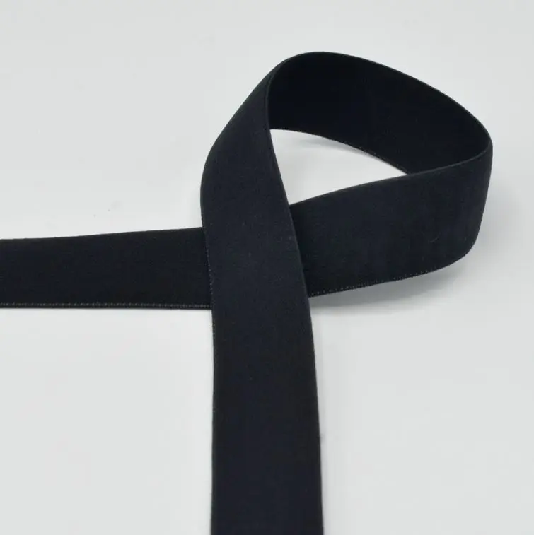 Gummiband elastisch schwarz Breite: 2,5cm Begrenztes Angebot