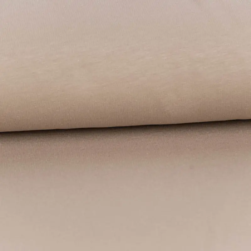 Sweatstoff kuschelweich uni sand 1,50m Breite Markenprodukt