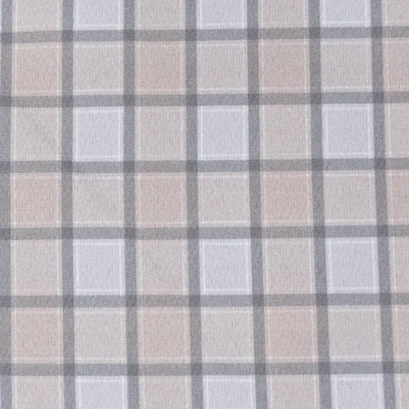 Vorhangstoff Dekostoff Lochner Landhaus Karo beige grau 1,60m Breite Jetzt Kaufen
