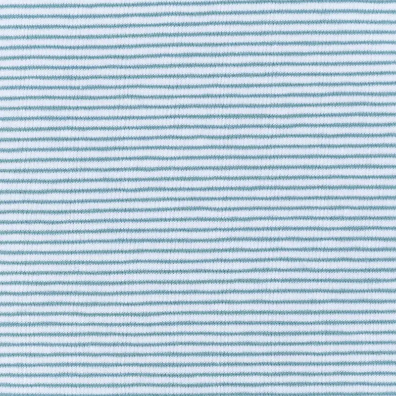 Top-Preis Jersey Baumwolljersey YARN DYED STRIPES Streifen fein weiß blau 1,5m Breite