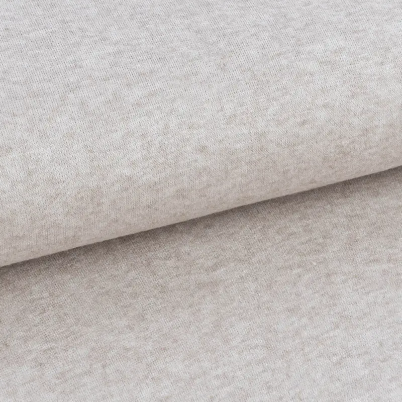Top-Angebot Viskose Strickstoff Feinstrick uni beige meliert 1,50m Breite