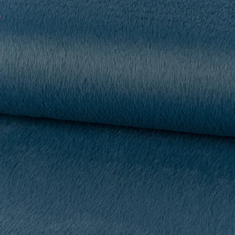 Highlight Fellimitat Kunstfell Diaz kuschelweich blau 1,45m Breite