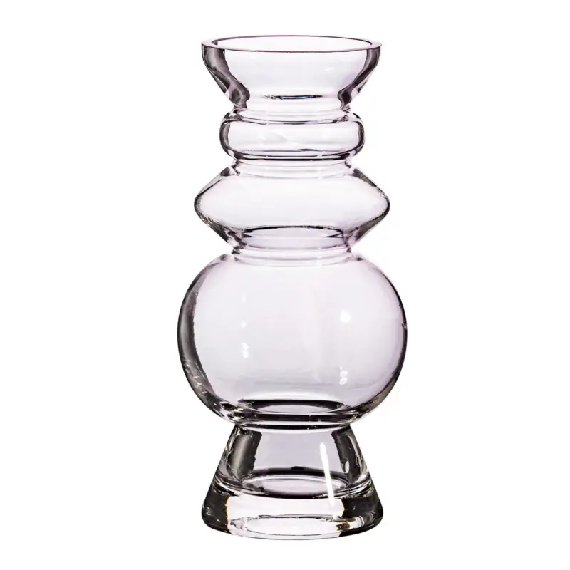 Abverkauf Vase Selina glasklar 17x9cm von Sass & Belle