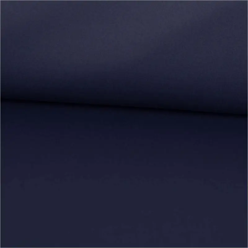 Gardinenstoff Verdunkelungsstoff Blackout Moonlight uni dunkelblau 1,50m Breite Wochenendangebot