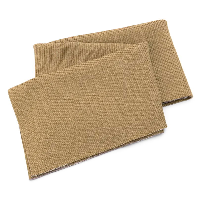 Bündchen dkl.beige 30x90cm 1Stk. Bestpreis