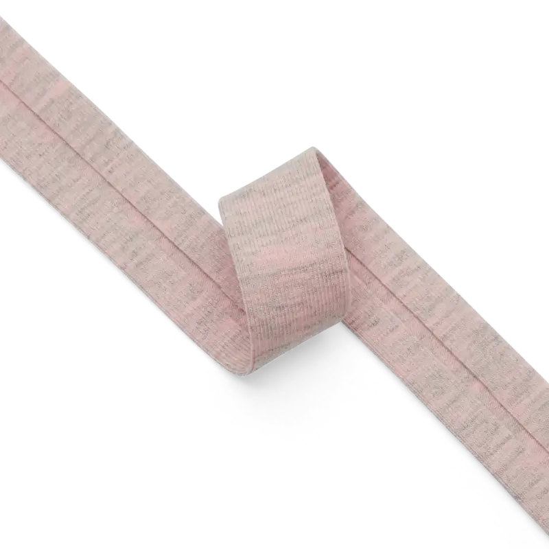 Kantenband Stretch-Jersey 20mm Rosa, 3m Nur Für Kurze Zeit