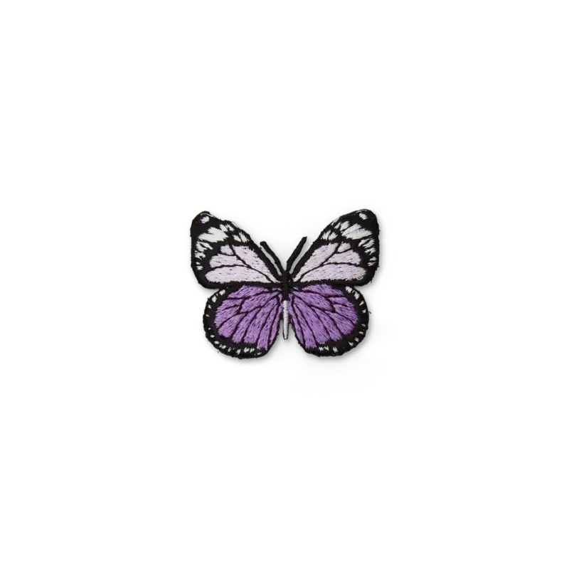 Applikation Schmetterling 38x47mm, lila Neue Kollektion
