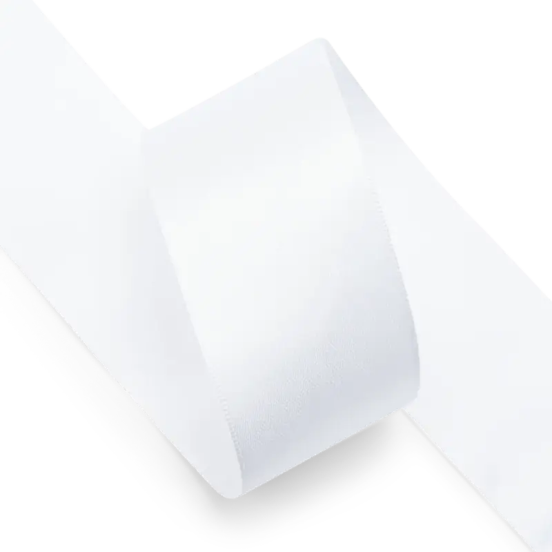 Satinband 38 mm Weiß 25m Markenprodukt