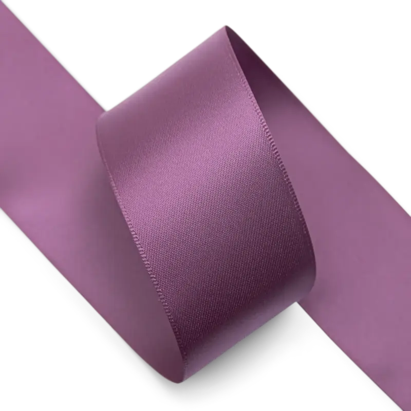 Satinband 38 mm Heidekraut 25m Neue Kollektion